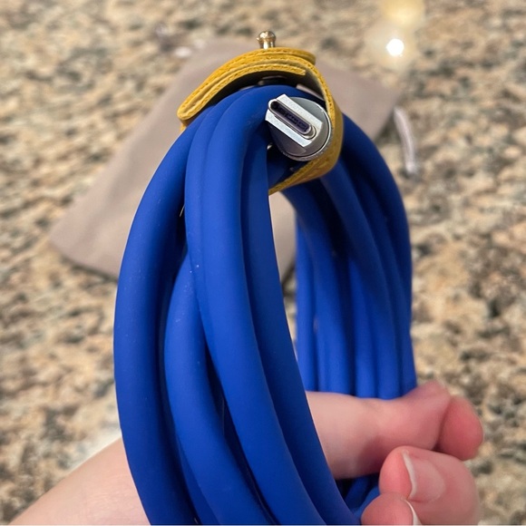 New Chubby Cable 3.0 Matte Cobalt Blue Fast Charging Type C 13.1 FT Ret $40! - Picture 4 of 6